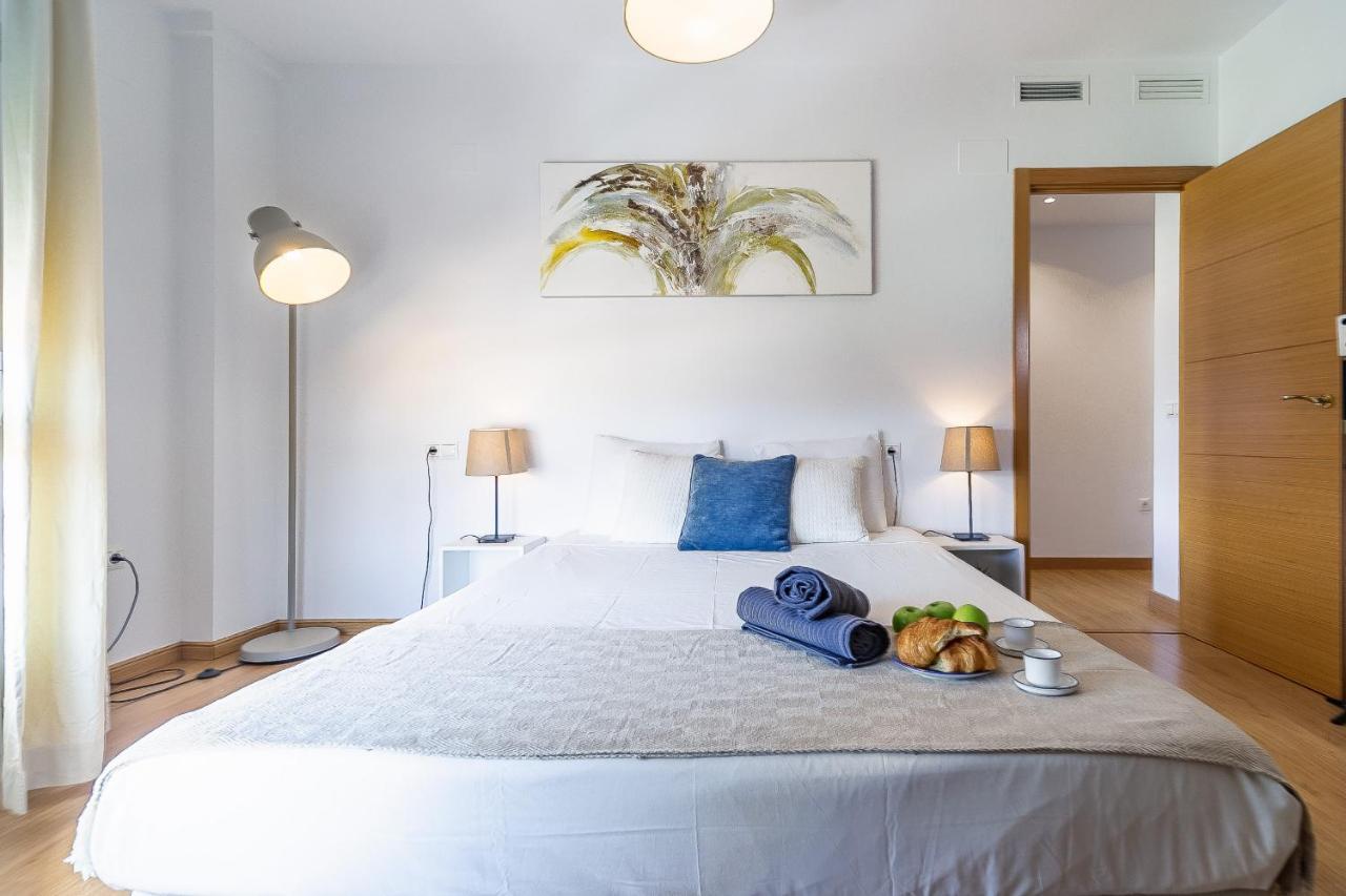 Modern Beach Apartment Valparaiso With Parking Málaga Eksteriør bilde