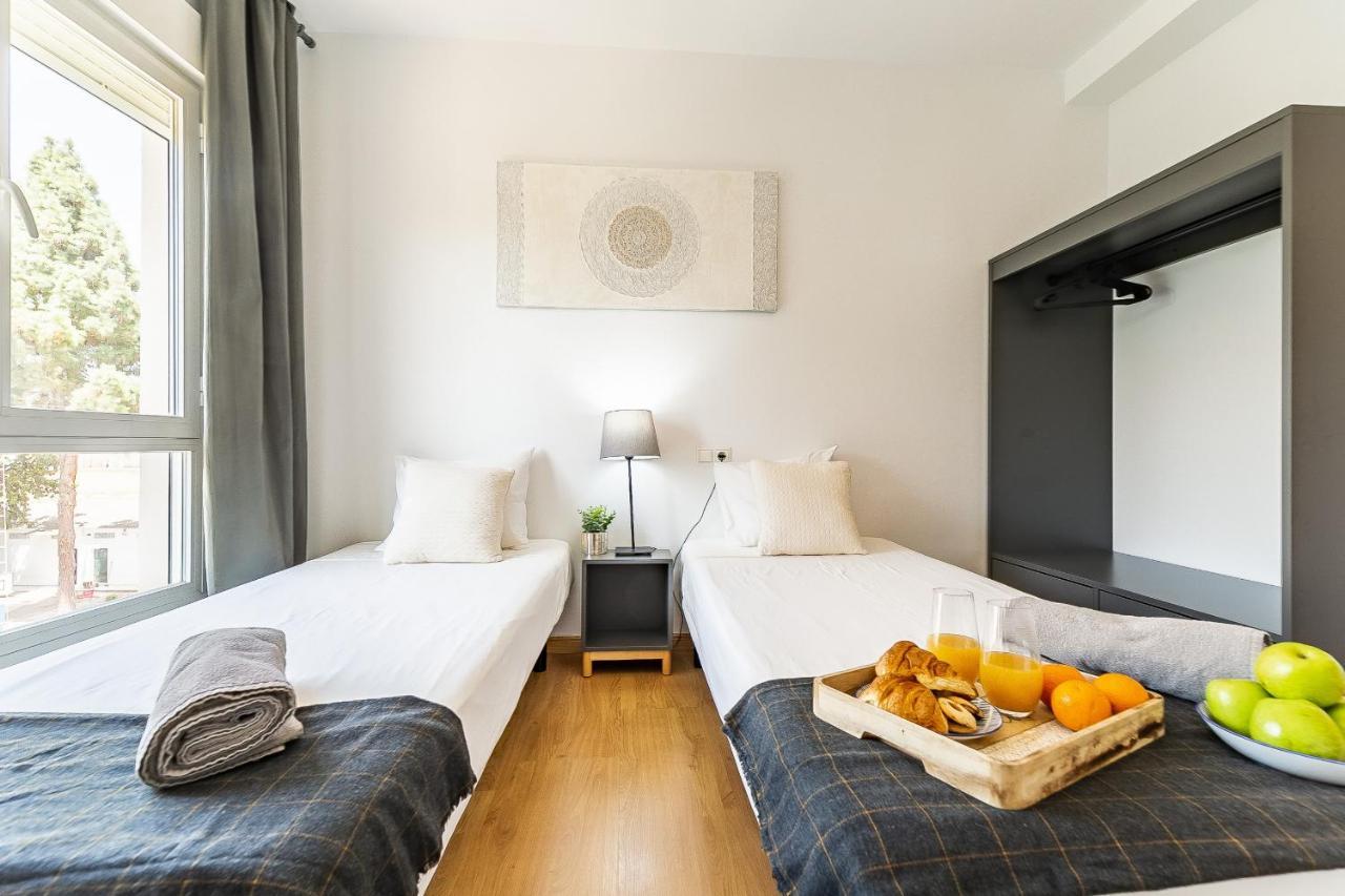 Modern Beach Apartment Valparaiso With Parking Málaga Eksteriør bilde